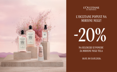 L’Occitane posebna ponuda – Mirisna nega tela -20%!
