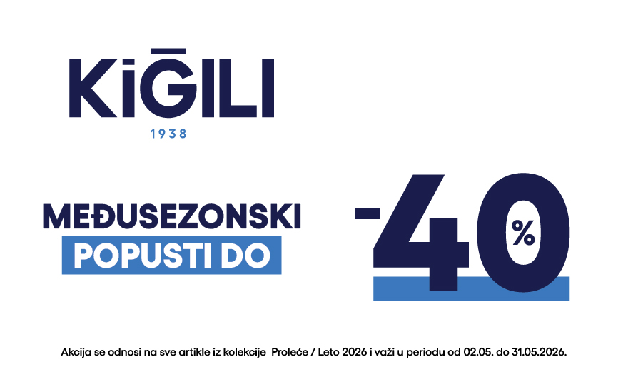 Kigili – Međusezonski popusti do -40%