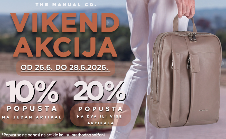 The Manual Co – VIKEND AKCIJA