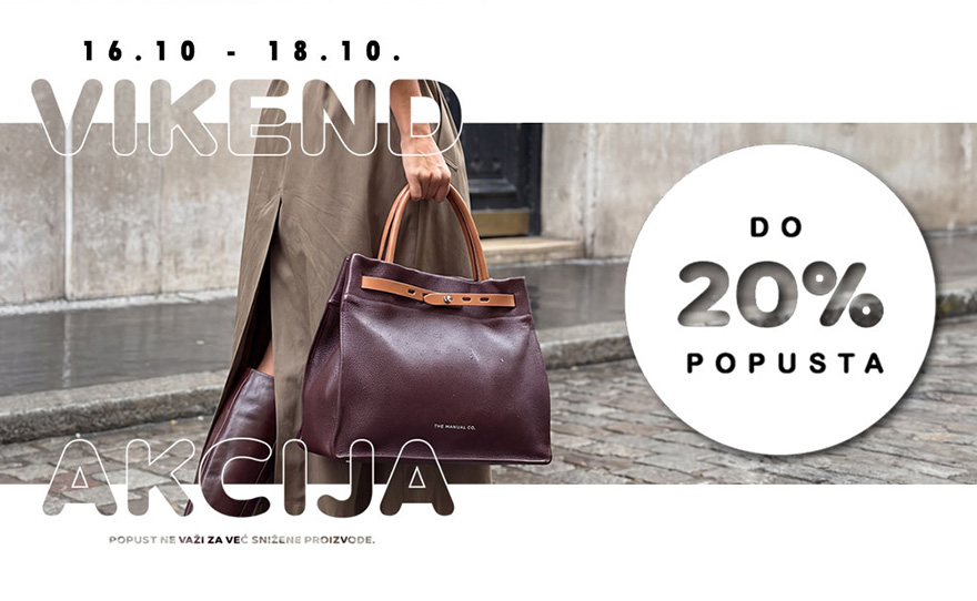 The Manual Co – VIKEND AKCIJA
