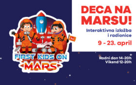 👩🚀 DECA NA MARSU – INTERAKTIVNA IZLOŽBA I RADIONICE, 9-23.4. 👩🚀