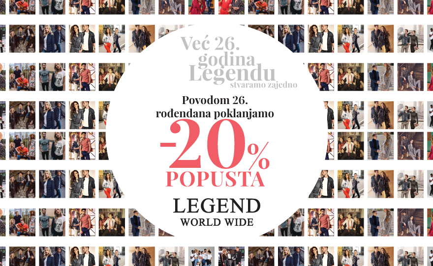 LegendWW – akcija povodom rođendana brenda!