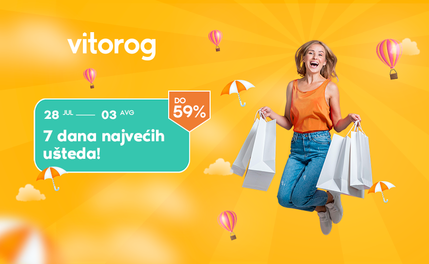 7 dana najvećih ušteda u Vitorogu!