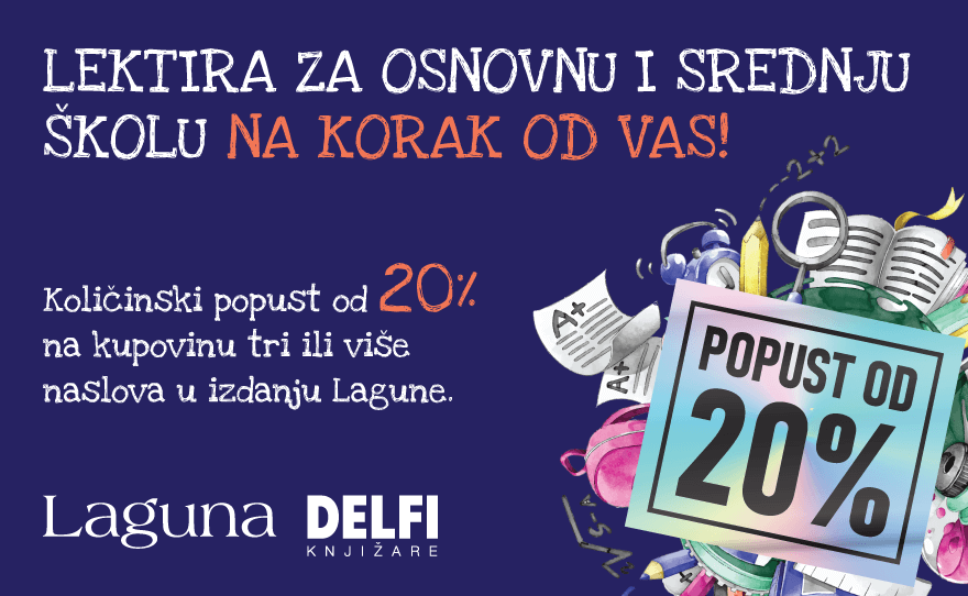 LEKTIRA ZA OSNOVNU I SREDNJU ŠKOLU NA KORAK OD VAS!
