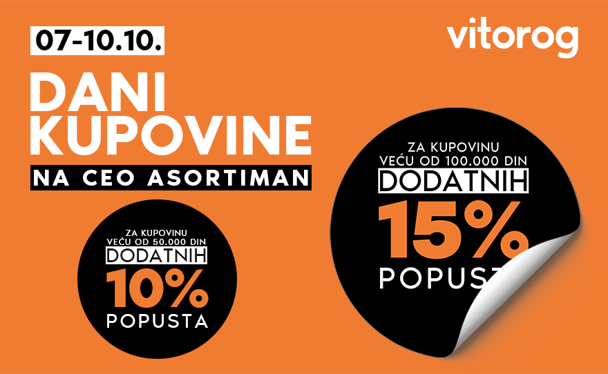 DANI KUPOVINE u Vitorogu!