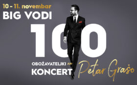 BIG TE VODI NA KONCERT PETRA GRAŠE 11. novembra u Stark areni – 10.11 – 11.11.