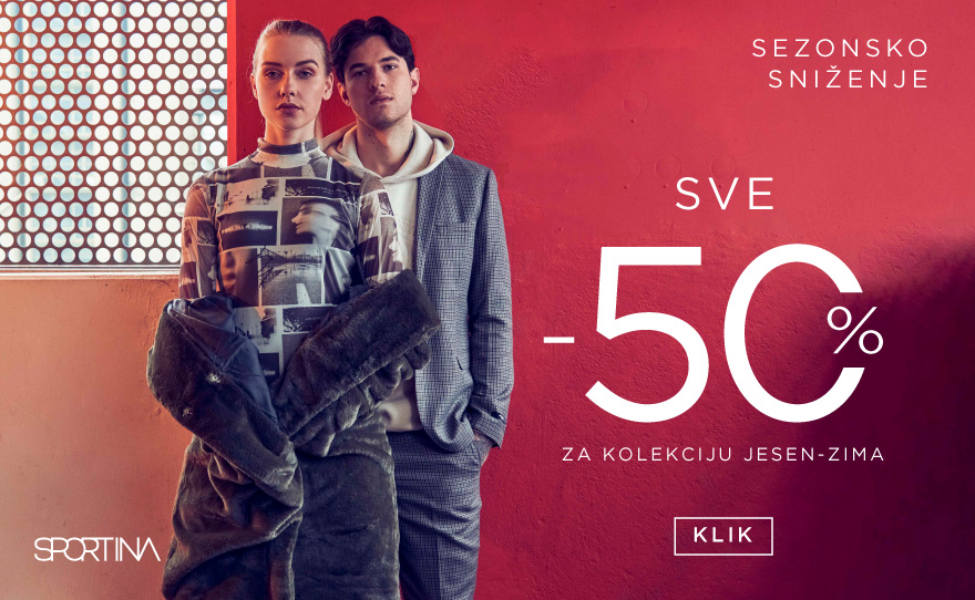 Finalno sniženje u radnji Sportina!