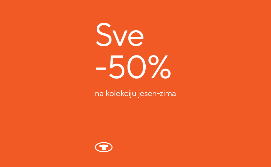 Sve u pola cene u radnji Tom Tailor!