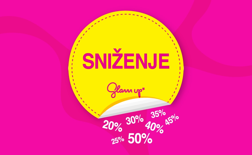 Sezonsko sniženje u Glam up radnjama