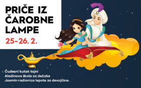 PRIČE IZ ČAROBNE LAMPE 25-26.2, 16-19h 🧞♂️