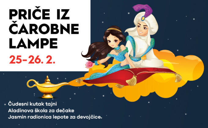 PRIČE IZ ČAROBNE LAMPE 25-26.2, 16-19h 🧞♂️