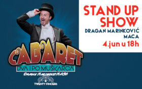 STAND UP SHOW, Dragan Marinković Maca, 4. jun u 18h🎭