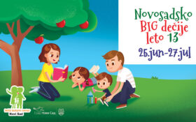 NOVOSADSKO BIG DEČIJE LETO 13, 25.6-27.7.