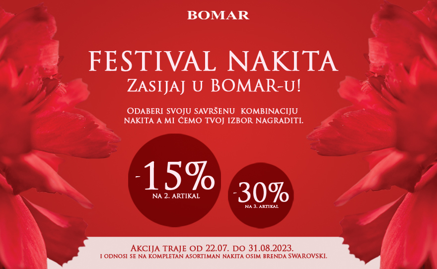 FESTIVAL NAKITA Zasijaj u BOMAR-u!