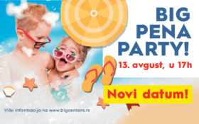 🥰 BIG PENA PARTY 5.avgust 17-20h. 🥰
