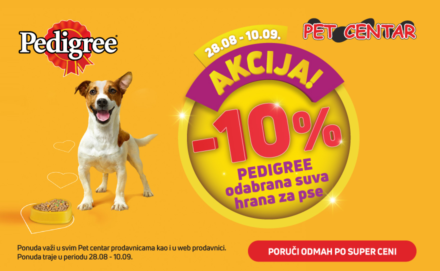 AKCIJA! Posetite Pet centar!