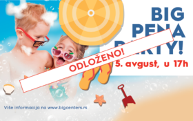 Odlaže se PENA PARTY koji je predviđen ovog vikenda