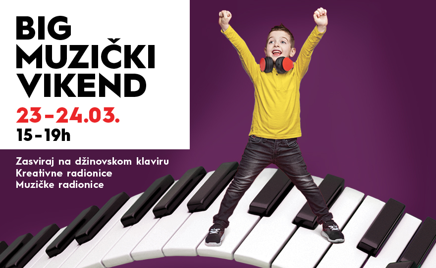 🎶 BIG MUZIČKI VIKEND, 23-24. marta! 🎶