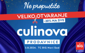 Veliko otvaranje Culinova prodavnice u TC BIG u Novom Sadu! 🎉