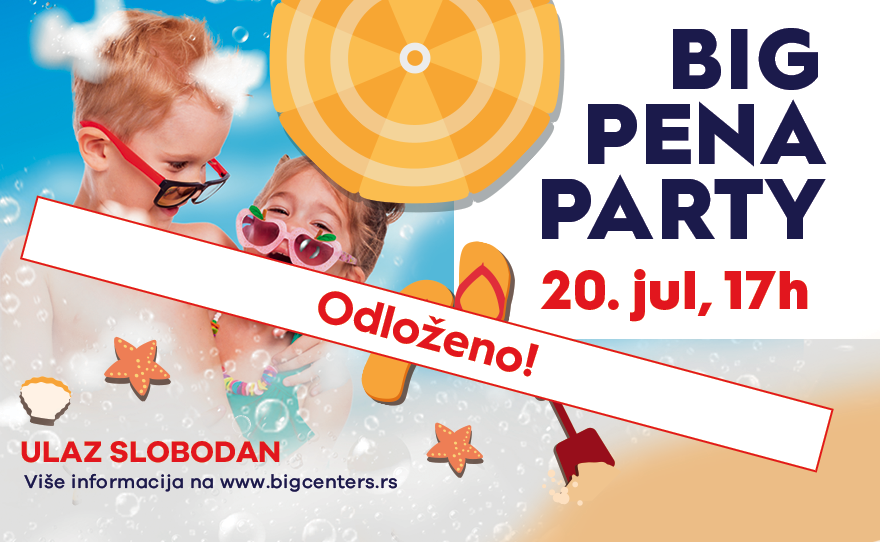 🥰 BIG PENA PARTY, 28. jul u 17h 🥰
