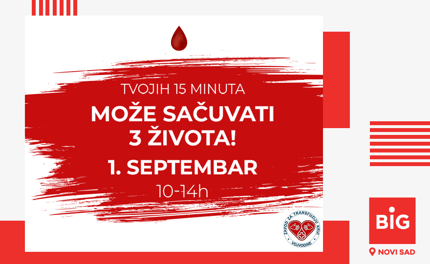 #BIGNOVISAD te poziva da učiniš BIG korak!