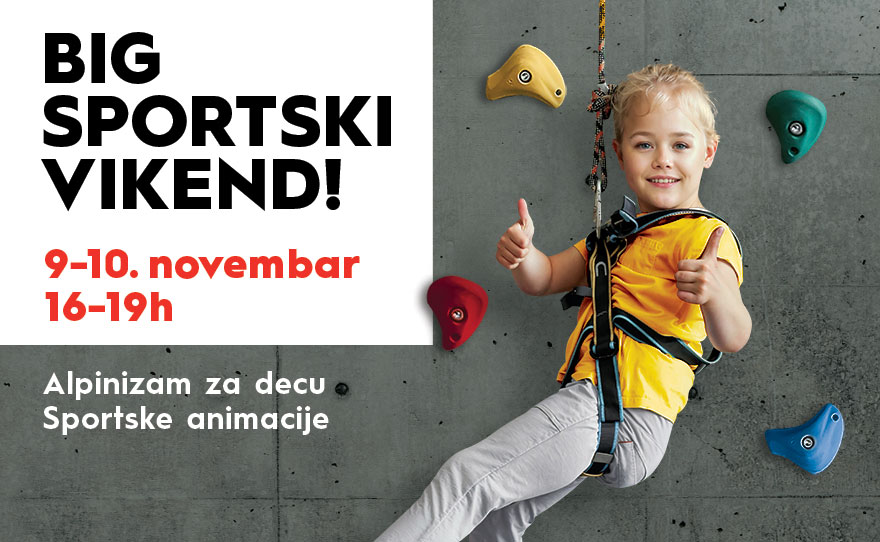 🤸 BIG SPORTSKI VIKEND, 9-10. novembar🤸
