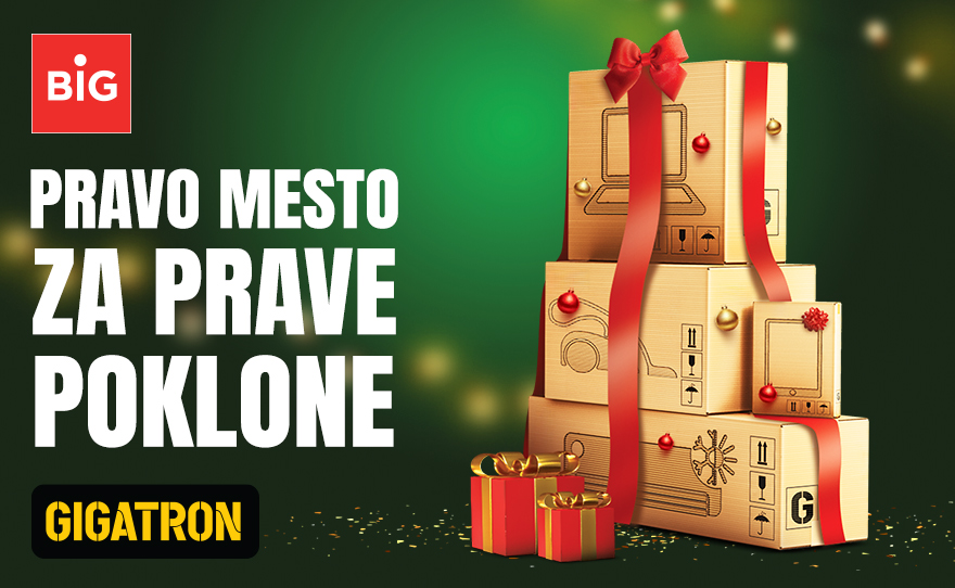 Praznična čarolija u Gigatronu 🎁