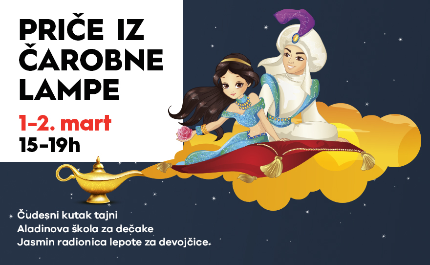 PRIČE IZ ČAROBNE LAMPE, 1. i 2. februar, ODLOŽENO 🧞♂️