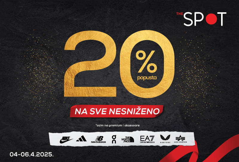😎👟Upotpuni svoj stil uz savršenu ponudu u The Spot-u😎👟