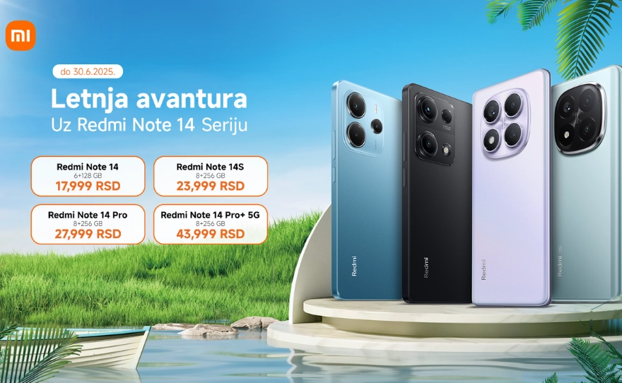 Redmi Note 14 – Letnja avantura