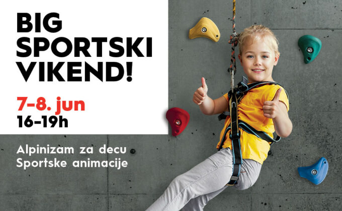 🤸 BIG SPORTSKI VIKEND, 7-8.jun, 16-19h🤸