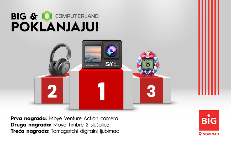 🎁 COMPUTERLAND I BIG NOVI SAD POKLANJAJU!