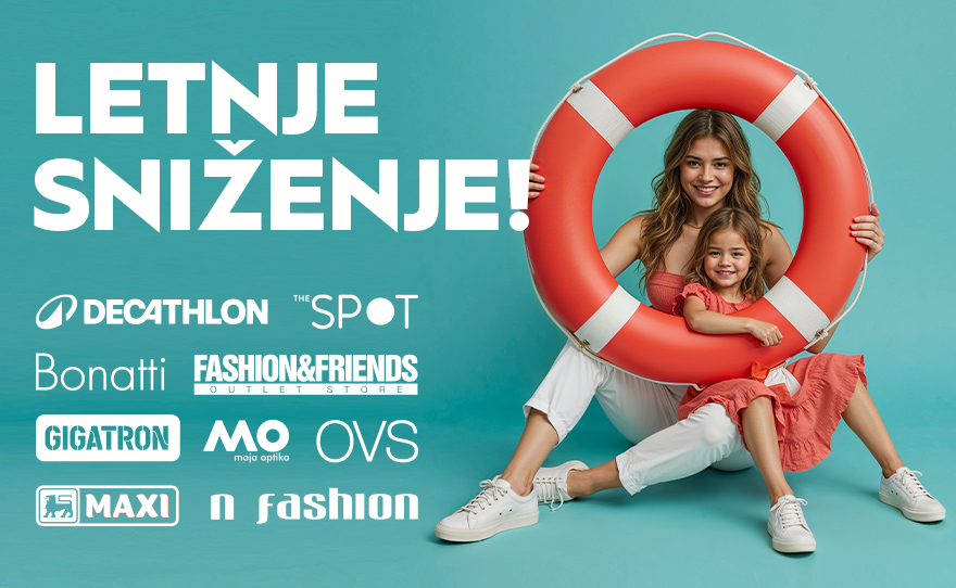 Letnje sniženje je stiglo u BIG Novi Sad centar!🌊