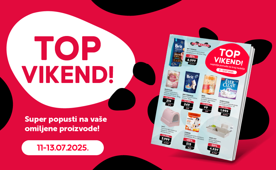 🎉 TOP VIKEND U PET CENTRU! 🎉