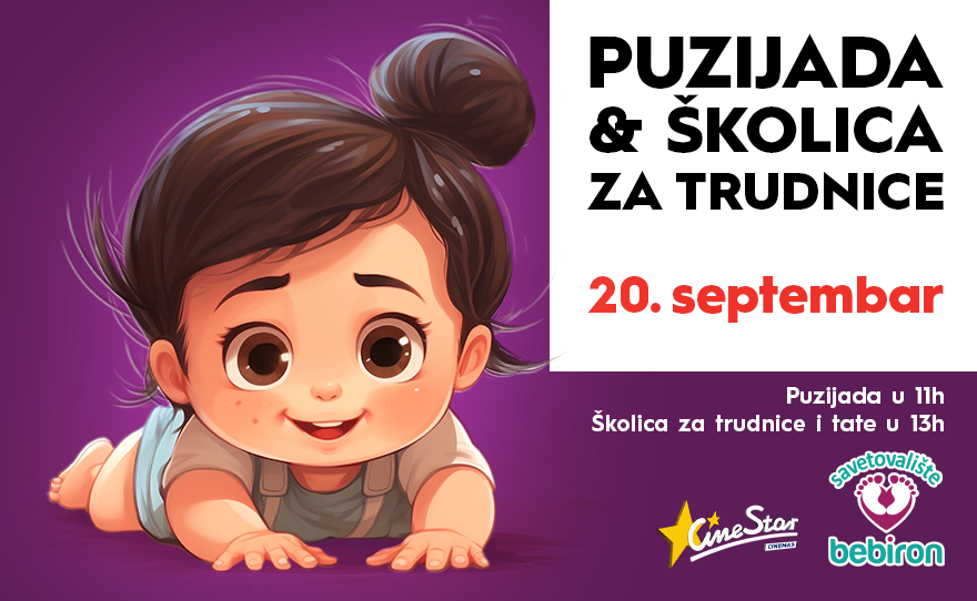 👶PUZIJADA & ŠKOLICA ZA TRUDNICE – 20. septembar👶