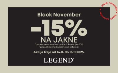 Legend – Snižene jakne za hladne dane!