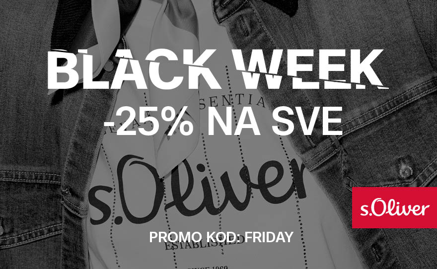 s.Oliver – Crni petak je počeo -25% NA SVE!
