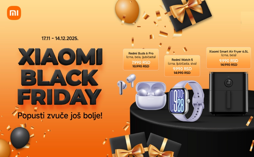 Xiaomi Black Friday! Popusti zvuče još bolje!