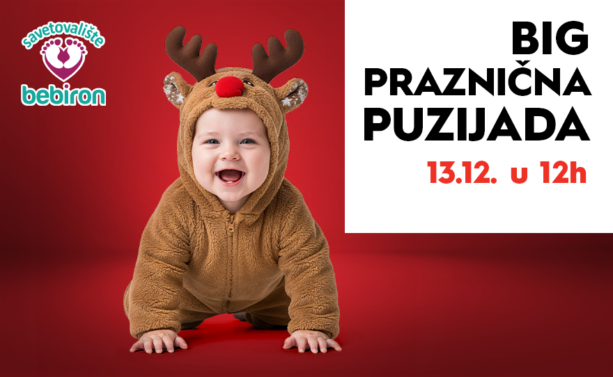 ❄️👶 PRAZNIČNA PUZIJADA, 13. decembar, 12h 👶❄️