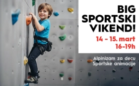 🤸 BIG SPORTSKI VIKEND, 14-15. mart🤸