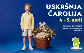 🐰 USKRŠNJA ČAROLIJA, 4-5. april, 17-19h 🐰