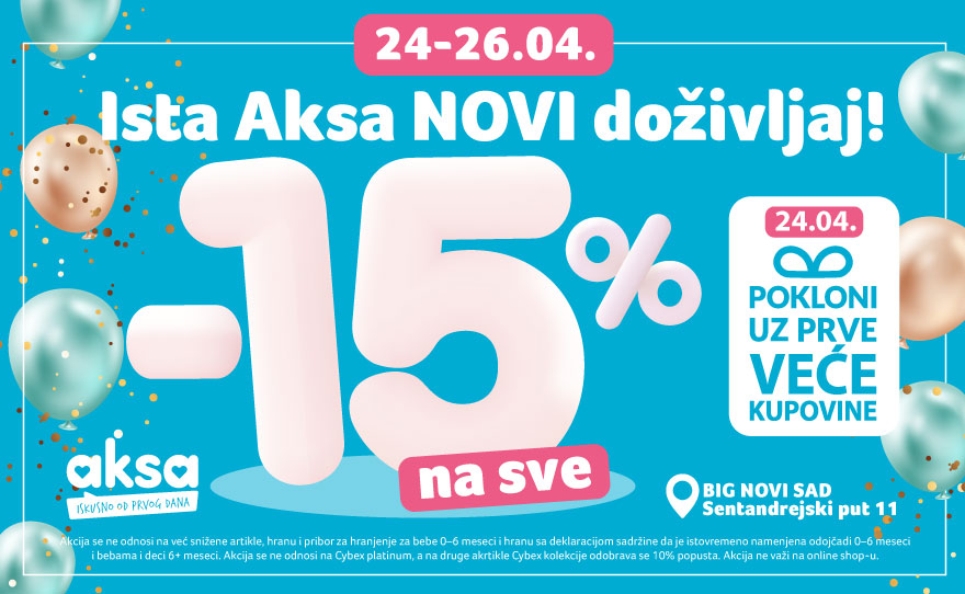 NOVA AKSA NOVI DOŽIVLJAJ