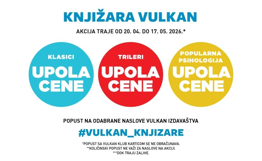Vulkan – Odabrani klasici, trileri i pop. psihologija upola cene