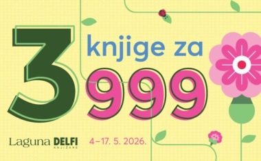 Laguna – Knjiga nikad dosta: Akcija „3 za 999“ od 4. do 17. maja 2026.