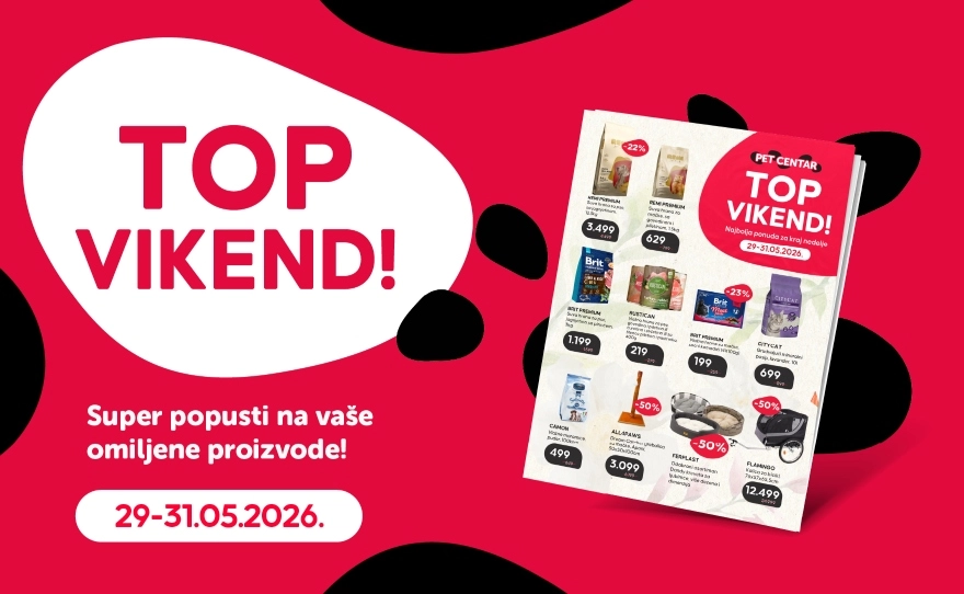 Pet Centar – Iskoristite TOP vikend ponude!