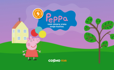 Peppa stiže u Cosmo Kids!
