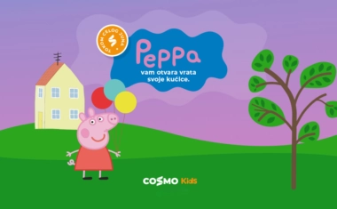 Peppa stiže u Cosmo Kids!