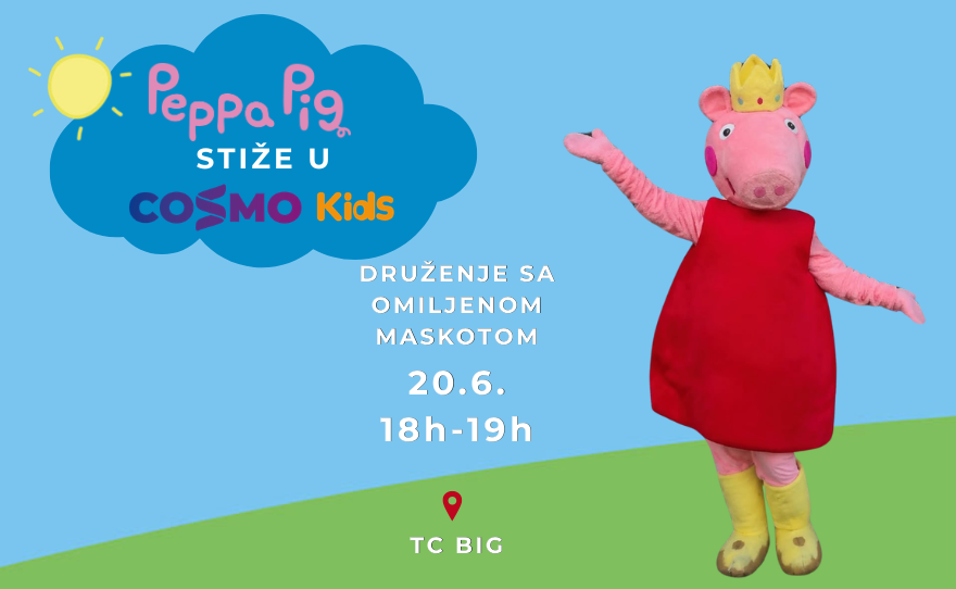 Peppa Pig stiže u Cosmo Kids!