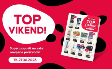 🐾 VIKEND AKCIJA U PET CENTRU