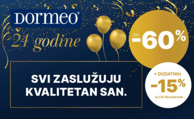 Dormeo rođendanska akcija